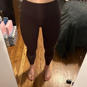 Lululemon brown leggings size 4